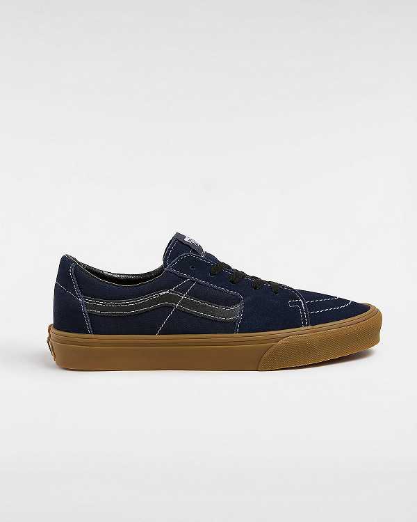 Blue Men Vans Sk8-Low Sneakers Australia | VN7164938