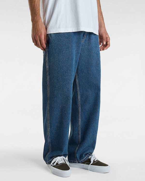 Blue Men Vans Skate Check-5 Loose Pants Australia | VN4069237