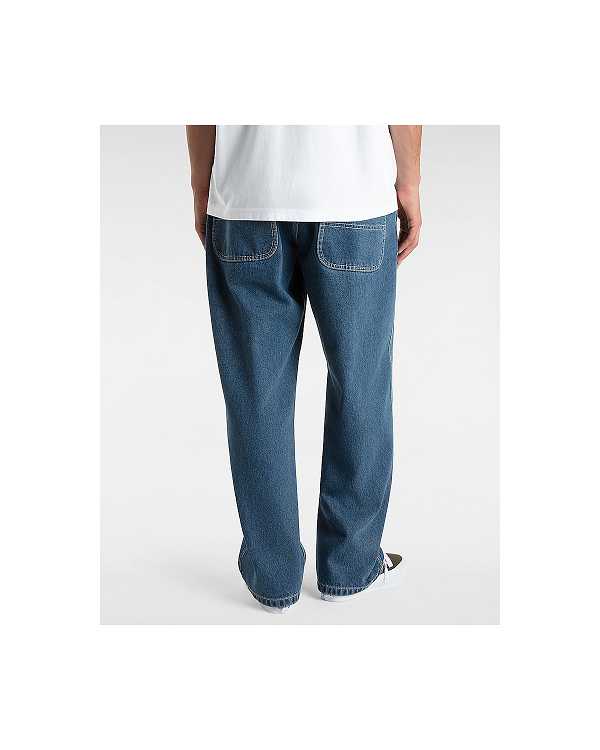 Blue Men Vans Skate Check-5 Loose Pants Australia | VN4069237