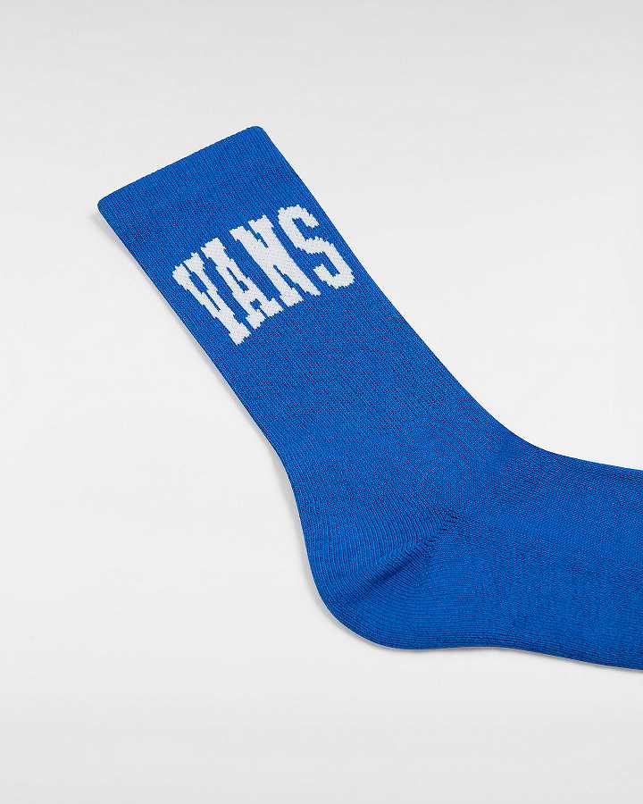 Blue Unisex Vans Arched Crew (1 Pair) Socks Australia | VN3605984