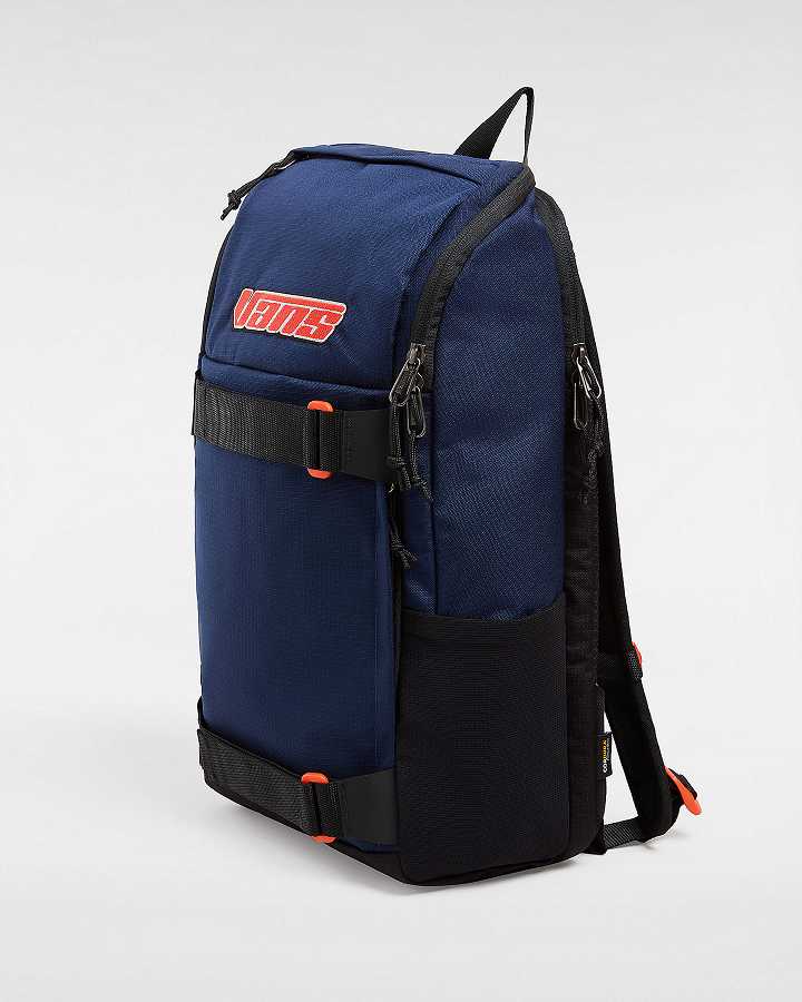 Blue Unisex Vans Obstacle Backpacks Australia | VN2839617