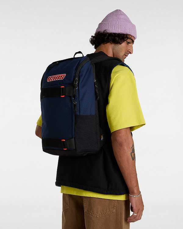 Blue Unisex Vans Obstacle Backpacks Australia | VN2839617