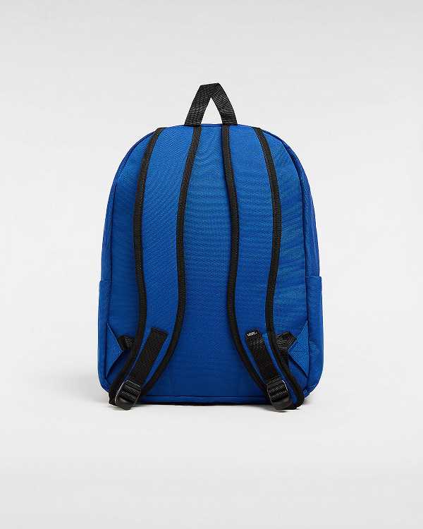 Blue Unisex Vans Old Skool Backpacks Australia | VN7802963