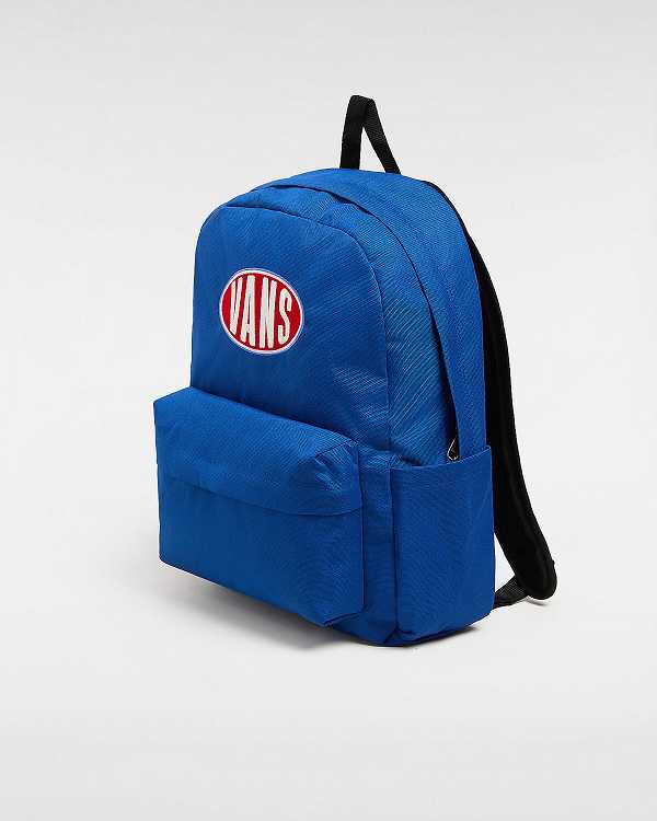 Blue Unisex Vans Old Skool Backpacks Australia | VN7802963