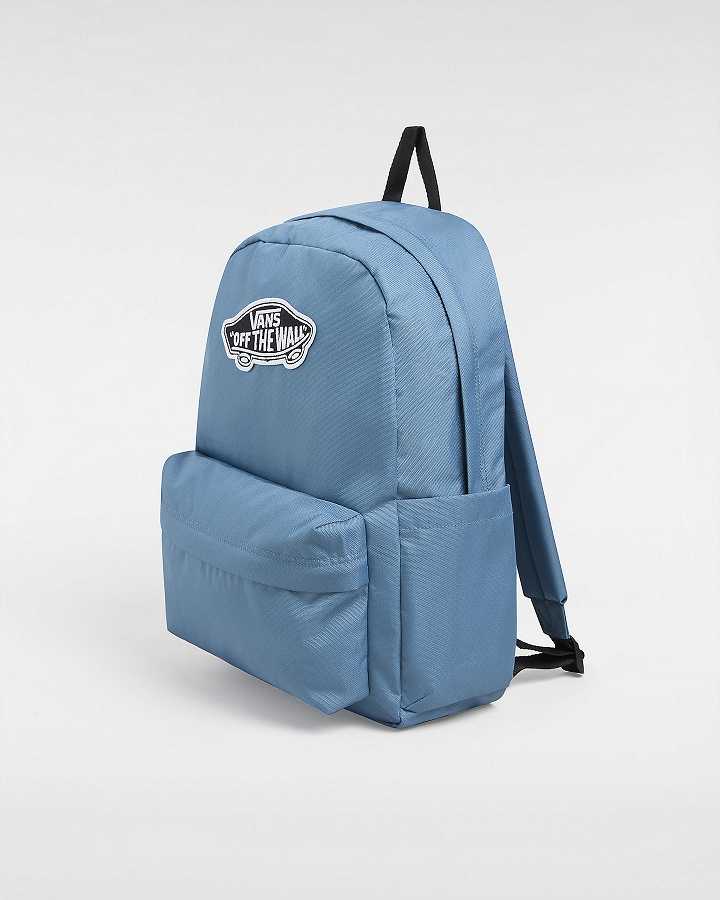 Blue Unisex Vans Old Skool Classic Backpacks Australia | VN7416805