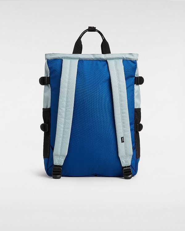 Blue Unisex Vans Sherwin Backpacks Australia | VN7046235