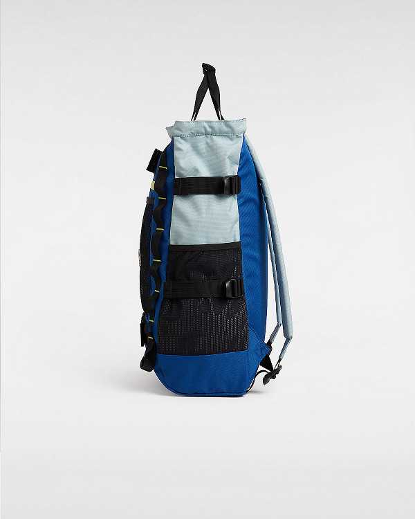 Blue Unisex Vans Sherwin Backpacks Australia | VN7046235