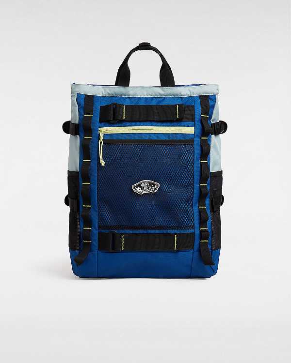 Blue Unisex Vans Sherwin Backpacks Australia | VN7046235