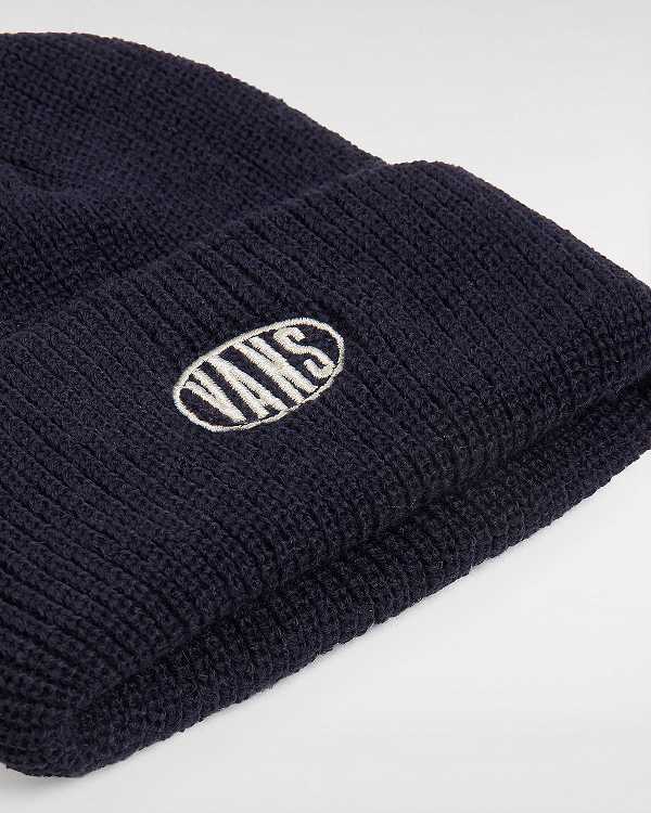 Blue Unisex Vans Spray On Cuff Beanie Australia | VN6142508