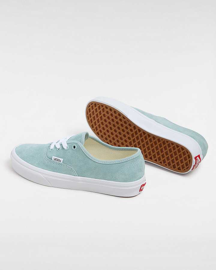 Blue Women Vans Authentic Pig Suede Sneakers Australia | VN9027681