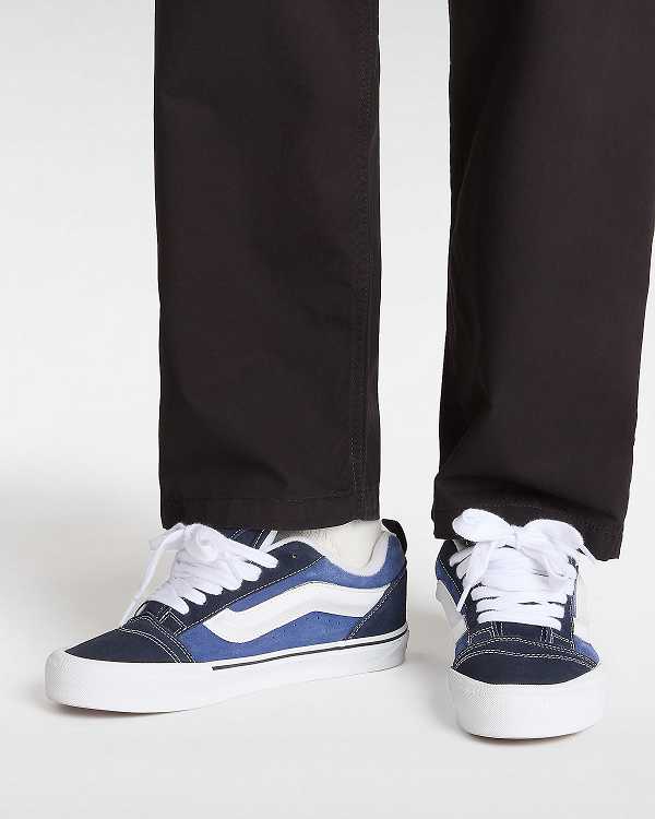 Blue Women Vans Knu Skool Skate Shoes Australia | VN9805714