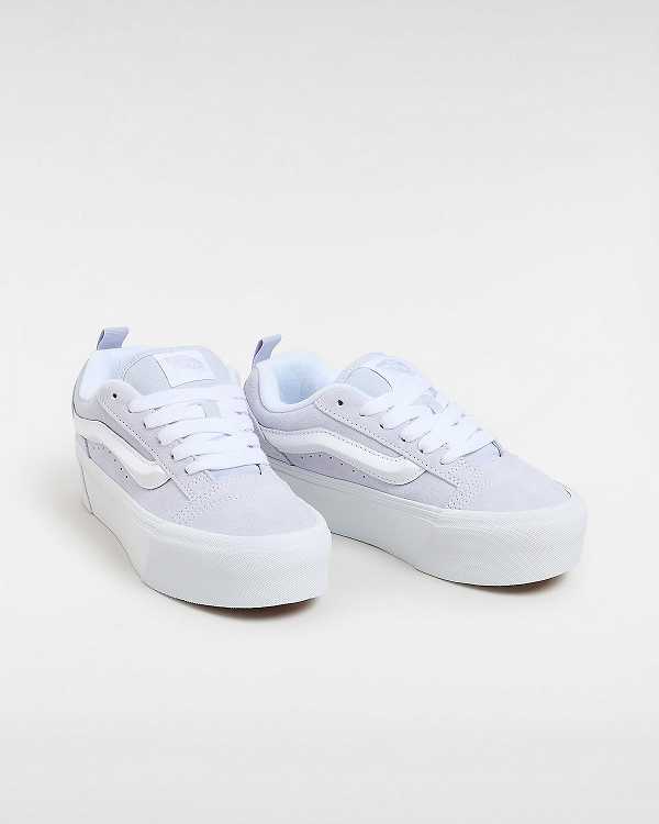 Blue Women Vans Knu Stack Sneakers Australia | VN1805436