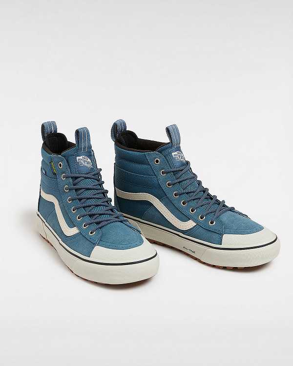 Blue Women Vans MTE Sk8-Hi Waterproof Shoes Australia | VN8536941