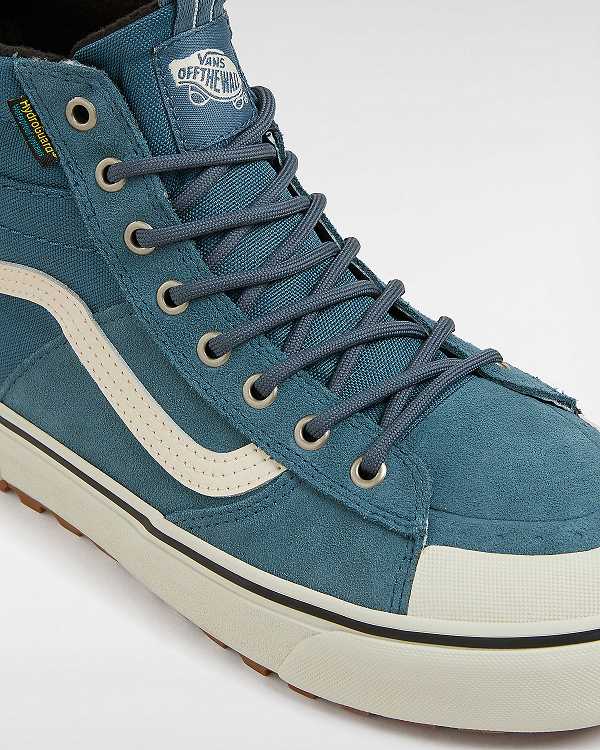 Blue Women Vans MTE Sk8-Hi Waterproof Shoes Australia | VN8536941