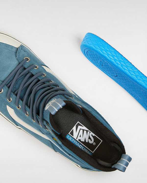 Blue Women Vans MTE Sk8-Hi Waterproof Shoes Australia | VN8536941