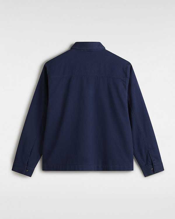 Blue Women Vans Mcavoy Station Jacket Australia | VN8472195