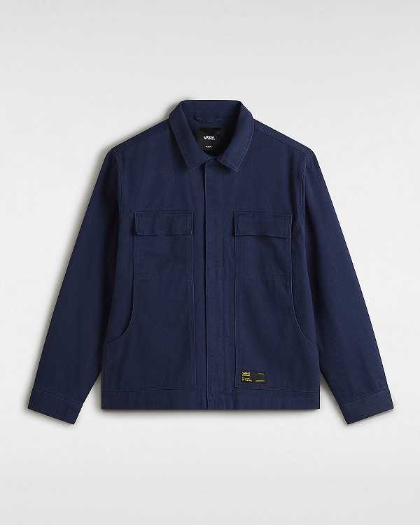 Blue Women Vans Mcavoy Station Jacket Australia | VN8472195