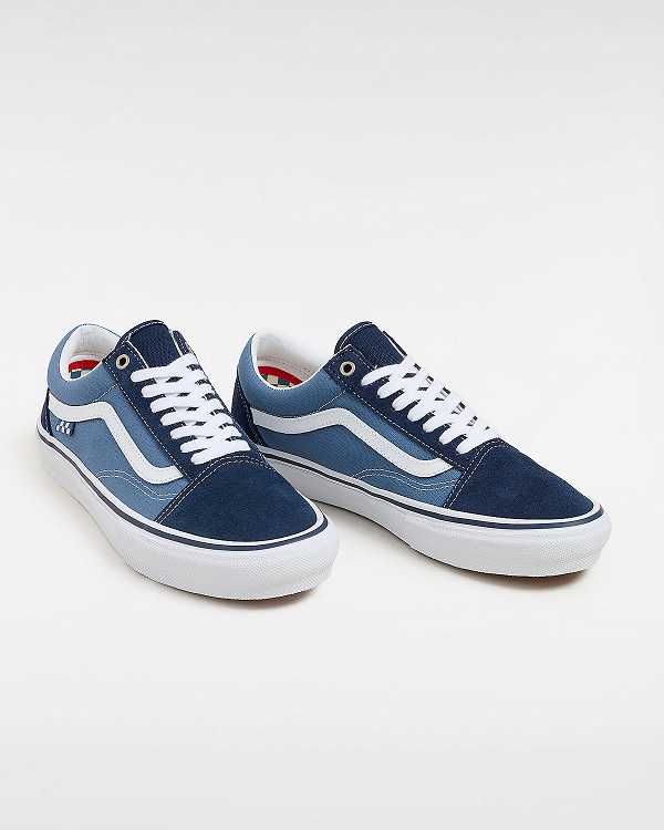 Blue Women Vans Old Skool Skate Shoes Australia | VN8072936