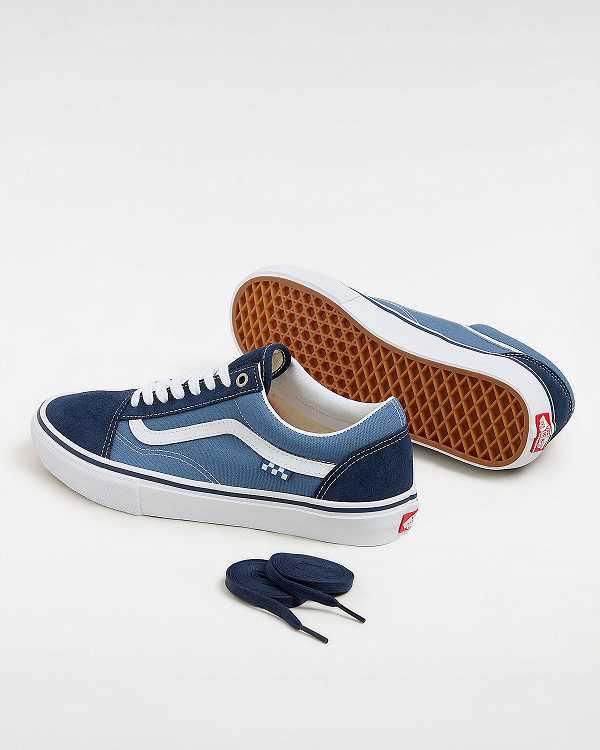 Blue Women Vans Old Skool Skate Shoes Australia | VN8072936