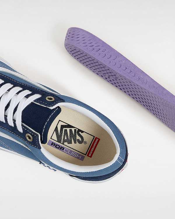 Blue Women Vans Old Skool Skate Shoes Australia | VN8072936