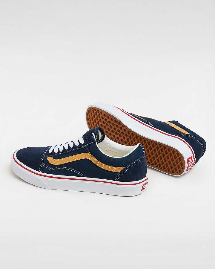 Blue Women Vans Old Skool Sneakers Australia | VN0215769