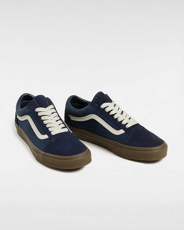 Blue Women Vans Old Skool Sneakers Australia | VN1806953