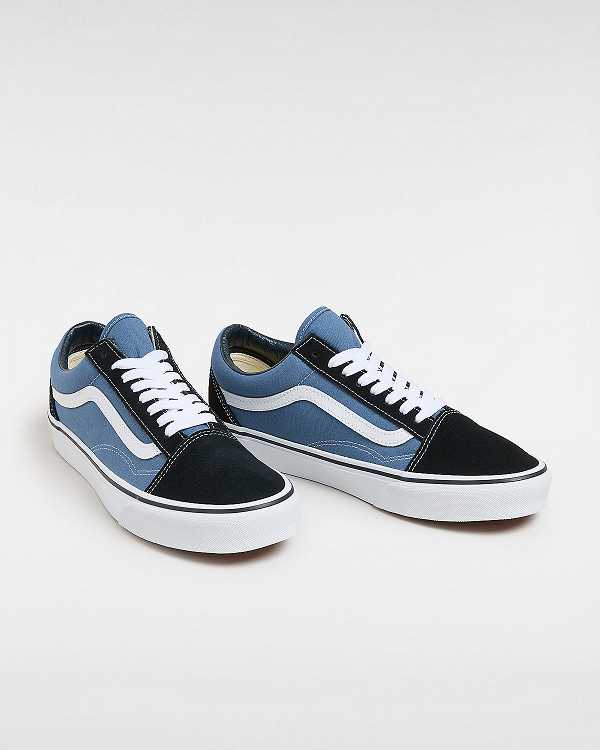 Blue Women Vans Old Skool Sneakers Australia | VN7489605