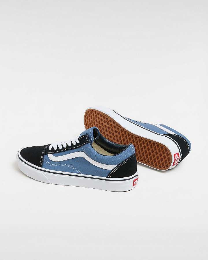 Blue Women Vans Old Skool Sneakers Australia | VN7489605