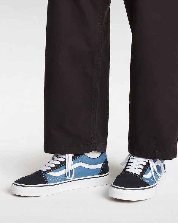 Blue Women Vans Old Skool Sneakers Australia | VN7489605