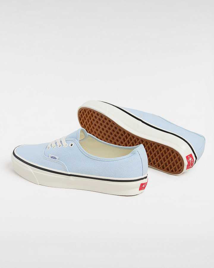 Blue Women Vans Premium Authentic 44 Duck Canvas Shoes Australia | VN7853209