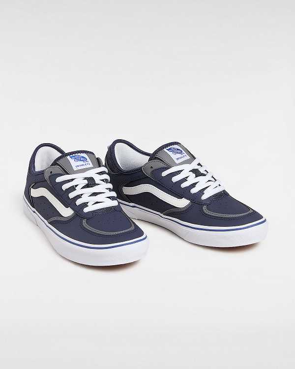 Blue Women Vans Rowley Skate Shoes Australia | VN5208379