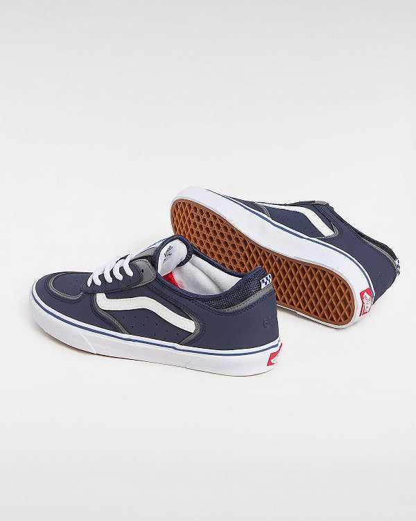 Blue Women Vans Rowley Skate Shoes Australia | VN5208379