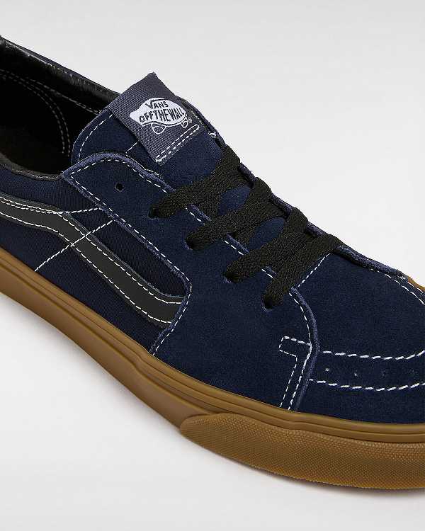 Blue Women Vans Sk8-Low Sneakers Australia | VN7930514