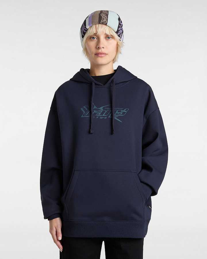 Blue Women Vans Y2V Hoodie Australia | VN9187306