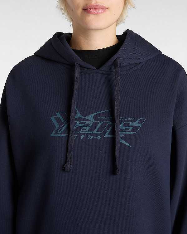 Blue Women Vans Y2V Hoodie Australia | VN9187306