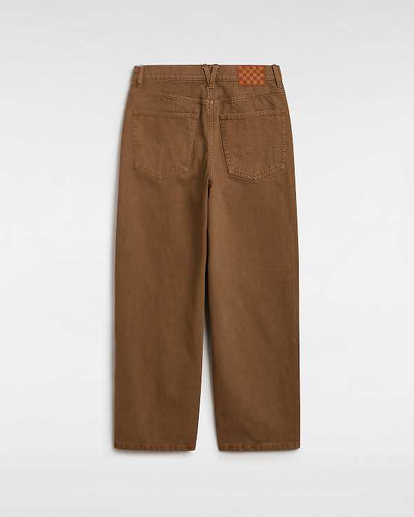 Brown Men Vans Check-5 Baggy Pants Australia | VN4708692