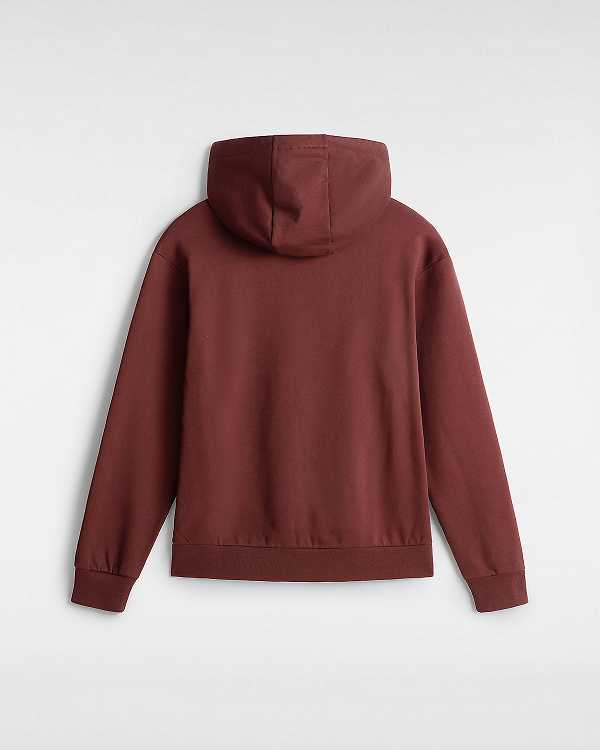 Brown Men Vans Essential Relaxed Hoodie Australia | VN0458793