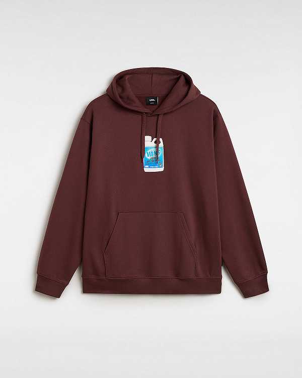 Brown Men Vans Extra Strength Loose Hoodie Australia | VN2089573