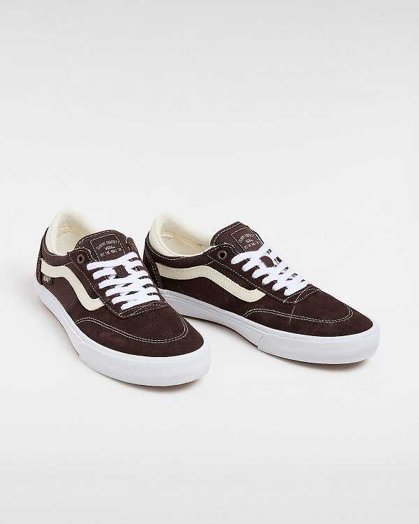 Brown Men Vans Gilbert Crockett Skate Shoes Australia | VN5432907