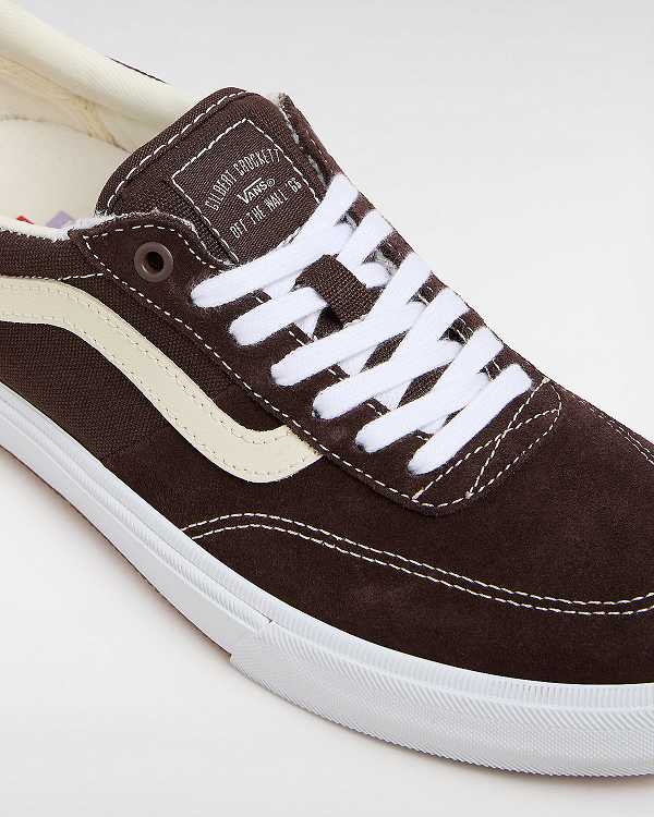 Brown Men Vans Gilbert Crockett Skate Shoes Australia | VN5432907