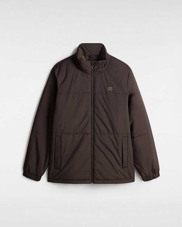 Brown Men Vans MTE Norris Puffer Jacket Australia | VN6274950