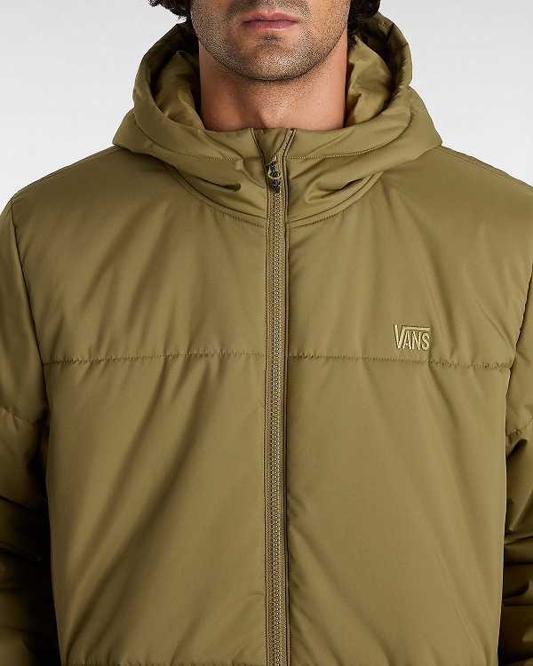 Brown Men Vans MTE Norris Puffer Jacket Australia | VN0839162