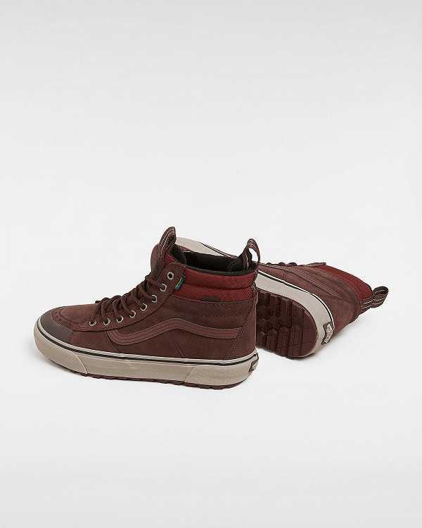 Brown Men Vans MTE Sk8-Hi Waterproof Shoes Australia | VN3180645