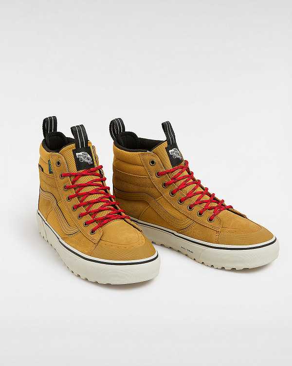 Brown Men Vans MTE Sk8-Hi Waterproof Shoes Australia | VN8107635