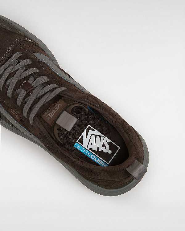 Brown Men Vans MTE UltraRange EXO SE Perf Suede Waterproof Boots Australia | VN0497286