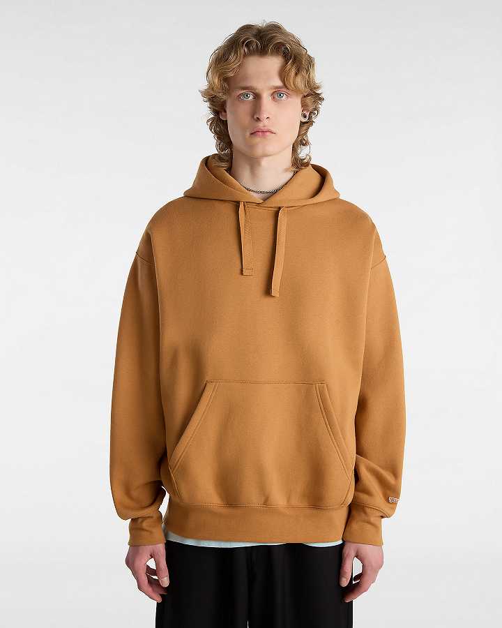 Brown Men Vans Premium Surplus Hoodie Australia | VN5486391