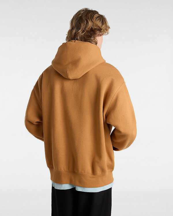 Brown Men Vans Premium Surplus Hoodie Australia | VN5486391