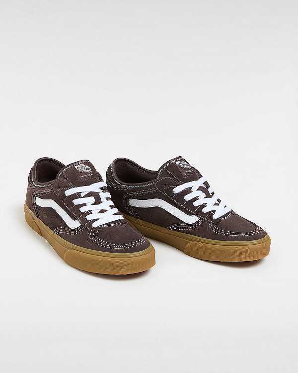 Brown Men Vans Rowley Classic Sneakers Australia | VN4215937