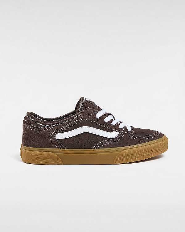 Brown Men Vans Rowley Classic Sneakers Australia | VN4215937