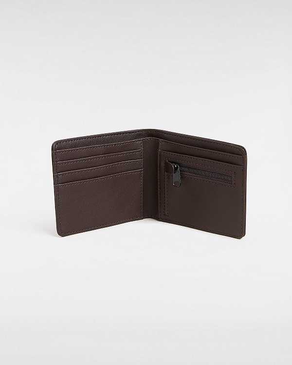 Brown Unisex Vans Drop V Wallet Australia | VN3240189